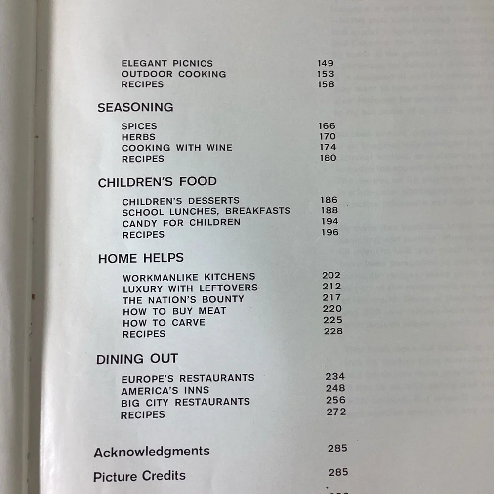 Vintage 50s Time-Life Cookbook